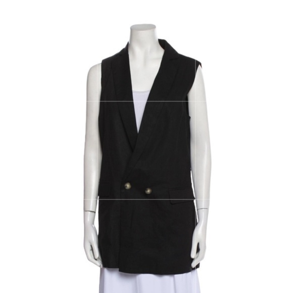 Halston Black Vest perfect for the office